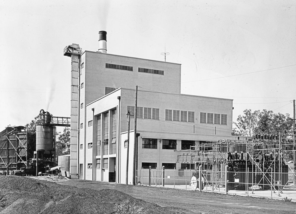 Abermain Power Station, Tivoli, Ipswich, c.1960