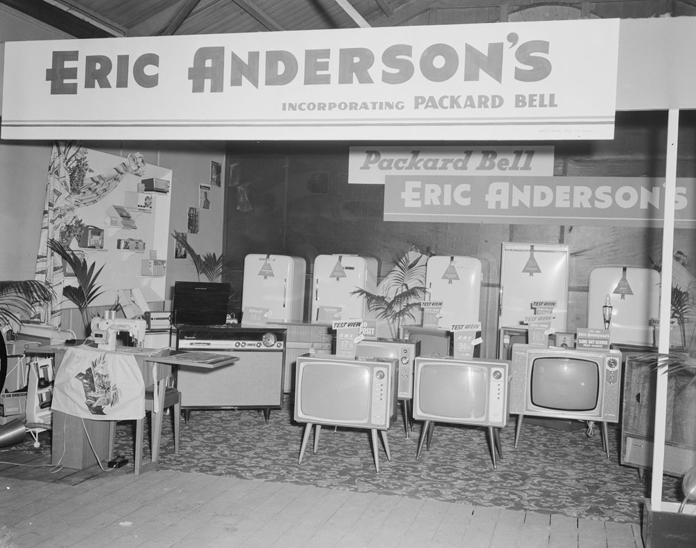 Eric Anderson's incorporating Packard Bell, Ipswich Show, Ipswich, 1961