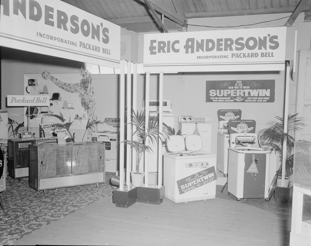 Eric Anderson's incorporating Packard Bell, Ipswich Show, Ipswich, 1961