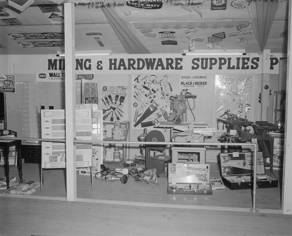 Mining &amp; Hardware Supplies, Ipswich Show, Ipswich, 1961