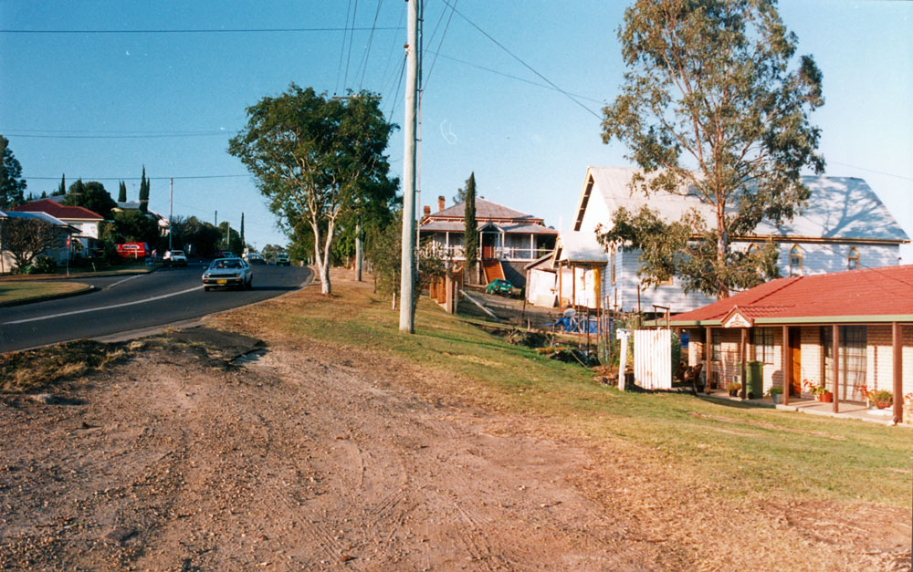 Tantivy Street streetscape, Tivoli, Ipswich, 1991