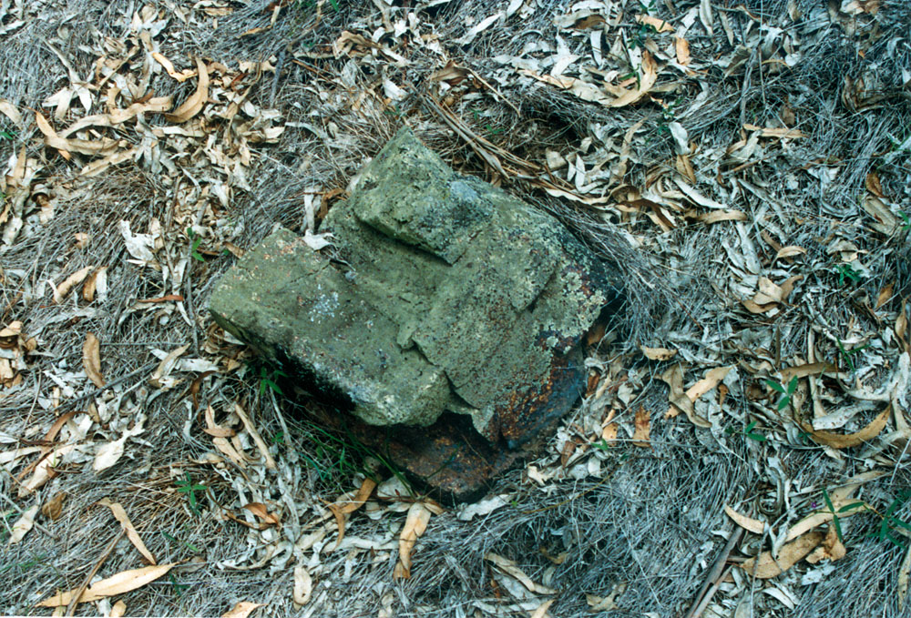 Kiln bricks from the Waterstown Brick, Tile and Pottery Company site, Tivoli, Ipswich, 1991