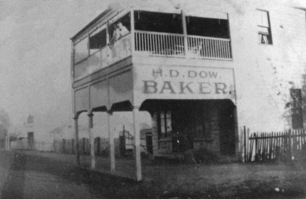 H. D. Dow, Bakery, John Street, Rosewood, 1925