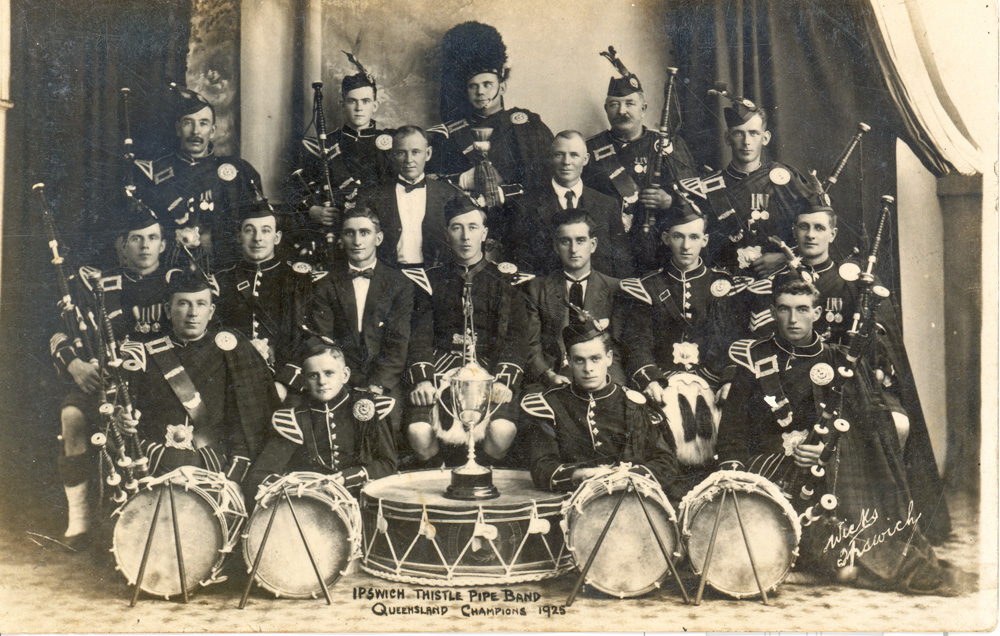 Ipswich Thistle Pipe Band, 1925