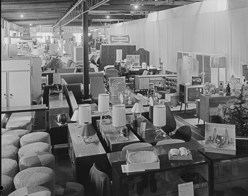 H.T. Hooper &amp; Co.  Furniture Shop, Ipswich, 1963