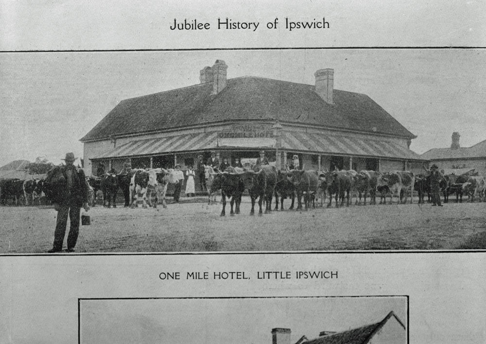 One Mile Hotel, Ipswich, c.1905
