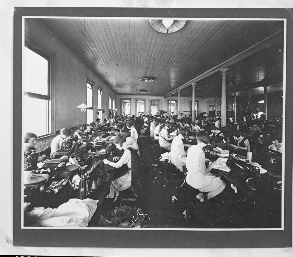 Interior of Bishop and Woodward, Ipswich, 1920s