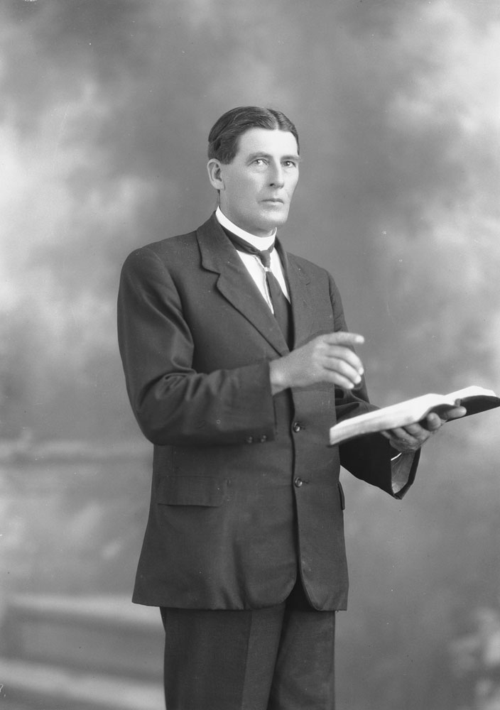 Portrait of Lars Larsen, Ipswich, 1920s