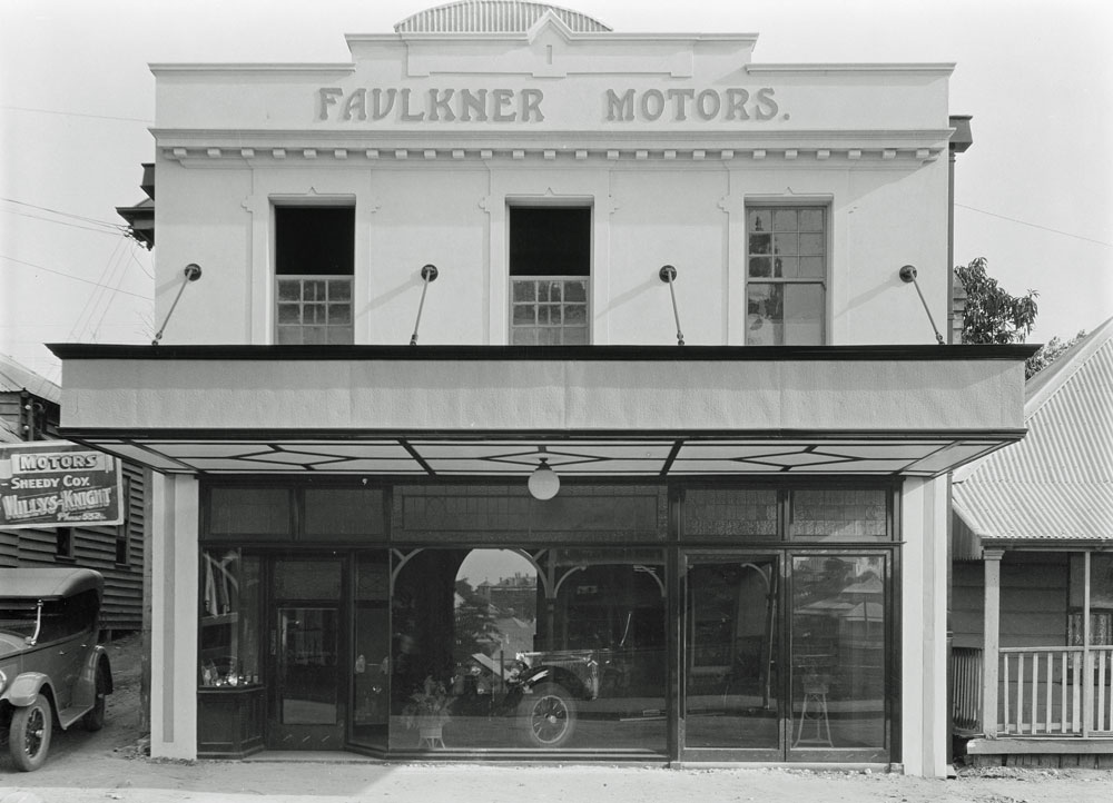 Faulkner Motors, 152 Brisbane Street, Ipswich, 1926.