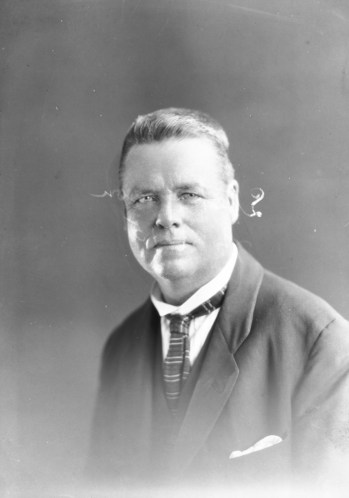 Portrait of Mayor Alfred Tully Stephenson, Ipswich, 1930s