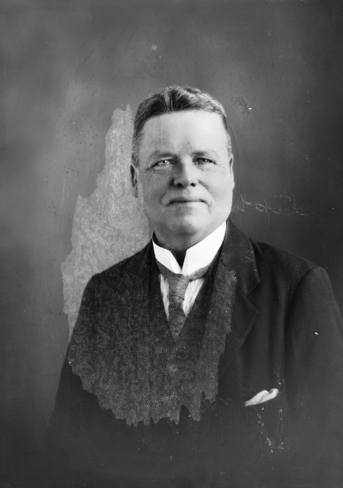 Portrait of Mayor Alfred Tully Stephenson, Ipswich, 1930s