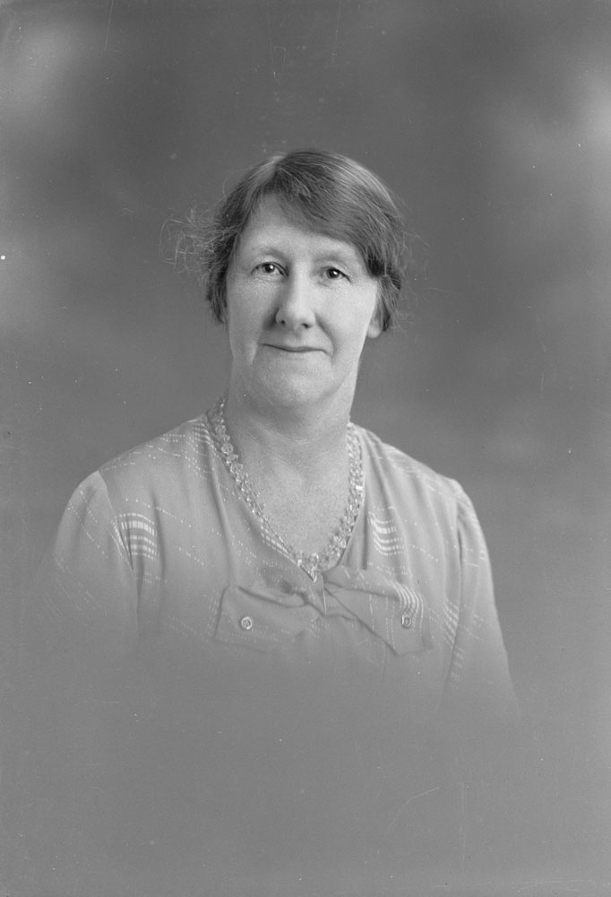 Portrait of Mrs Ruby Addison Whyte, Ipswich, 1930s