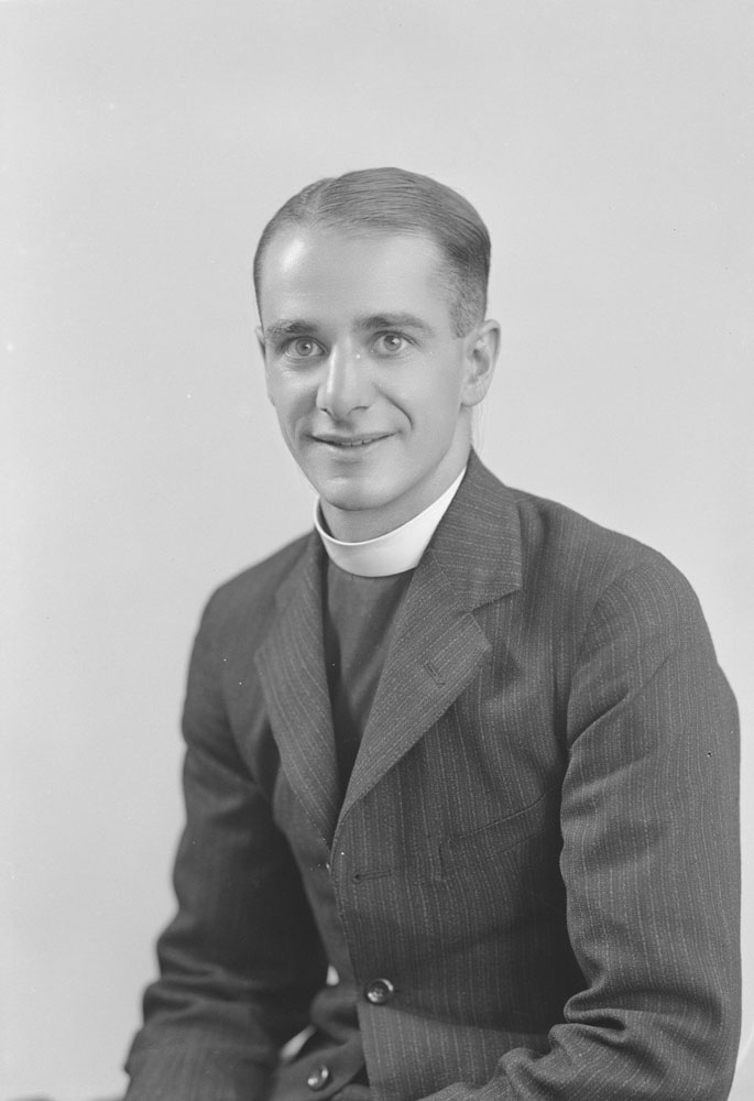Portrait of Reverend Basil Arnold Talbot, Ipswich, 1930s