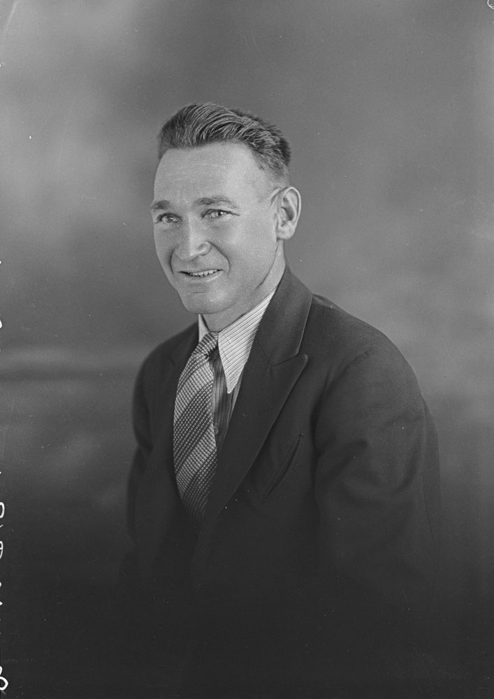 Portrait of Gordon Newell, Ipswich, 1930s