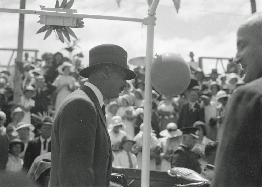 Duke of Gloucester during his visit to the Ipswich General Hospital and Queens Park, Ipswich, 1934