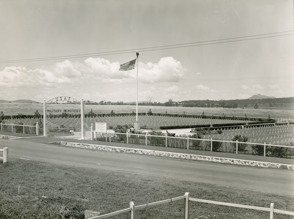 USAF Military Cemetery, 19 Cemetery Road, Raceview, Ipswich,  1942-1947