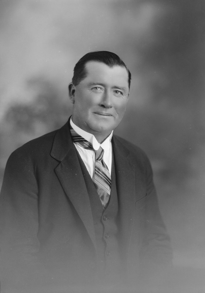 Thought to be Alderman Martin Joseph Madden, of the Moreton Shire Council, Ipswich, c.1940