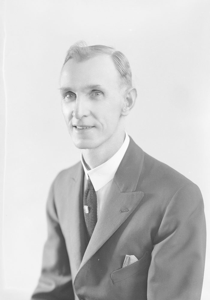 Thought to be Francis Charles Downes, engineer of the Ipswich Railway Workshops, Ipswich, c.1940