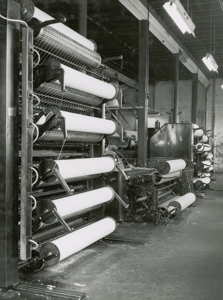 Believed to be a carding machine, Ipswich Woollen Mills, Joyce Street, East Ipswich, 1950s