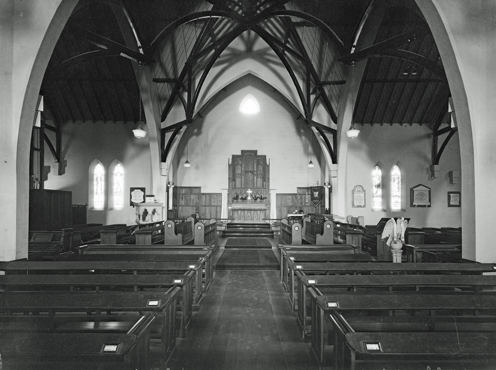 Interior of St Pauls Anglican Church, Brisbane Street, Ipswich, 1929