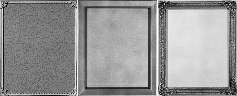 Examples of Whitehead Studio picture frames, Ipswich, c.1950