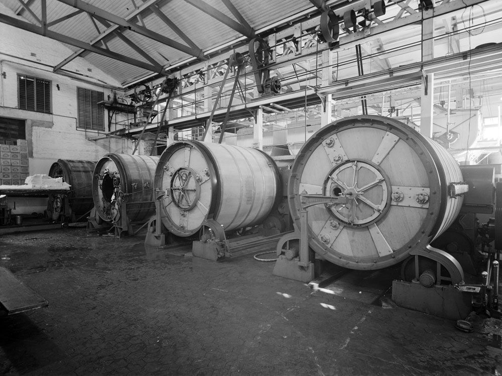 Interior of the Jacaranda Butter Factory, Booval, Ipswich, c.1951