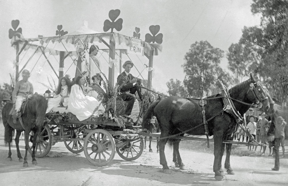 St Patrick's Day Parade, Ipswich, 1930s