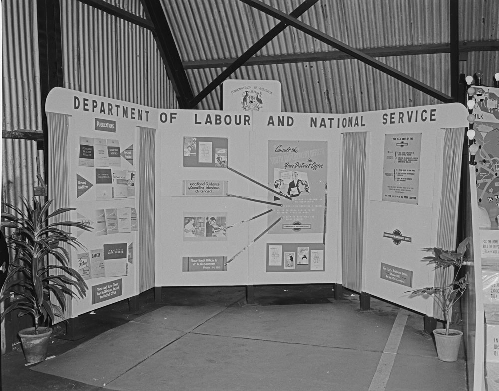 Department Of Labour And National Service Display, Ipswich Show, Ipswich, 1963