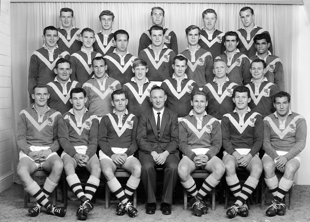 Ipswich Rugby League team, winners Bulimba Cup, Ipswich, 1966