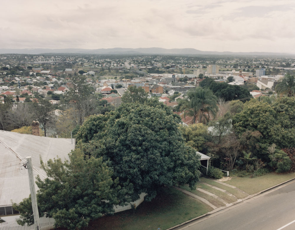 View of Ipswich from Denmark Hill Water Tower, 1980s