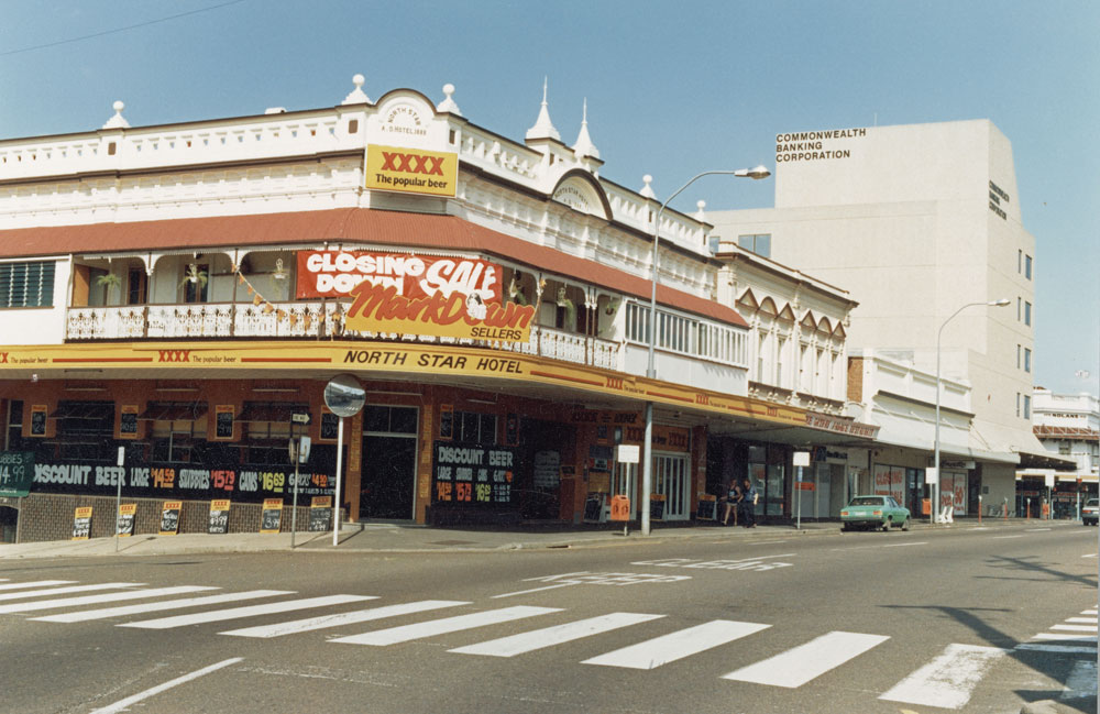 North Star Hotel, Cnr Brisbane and Ellenborough Streets, Ipswich, 1985