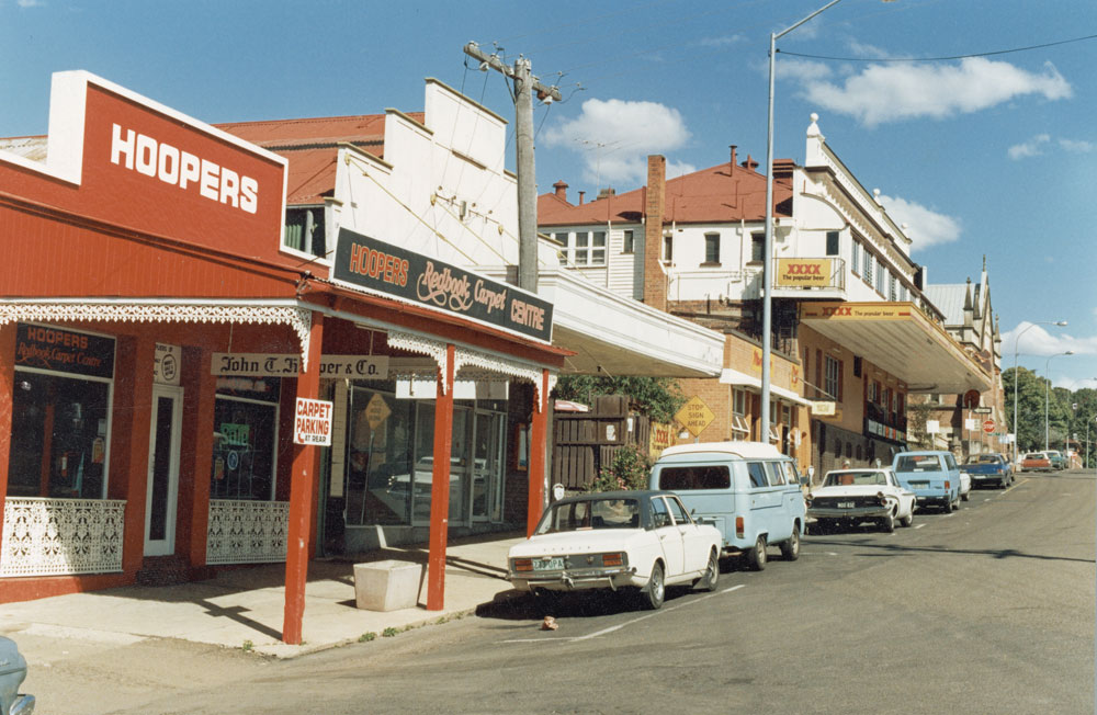 Ellenborough Street looking south, Ipswich, c.1985