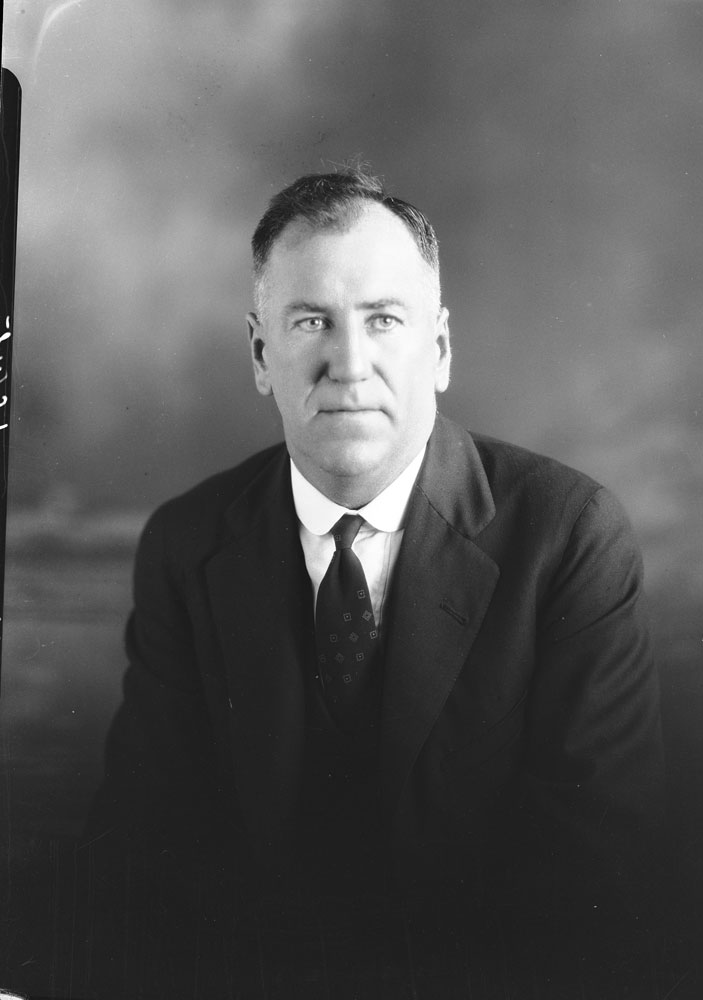 Thought to be Alderman Thomas Dwyer of the Ipswich City Council, Ipswich, ca. 1940