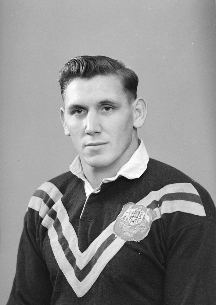 Dud Beattie, Ipswich, Queensland and Australian Rugby League representative, Ipswich, 1959