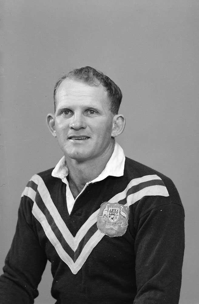 Gary Parcell, Ipswich, Queensland and Australian Rugby League representative, Ipswich, 1959