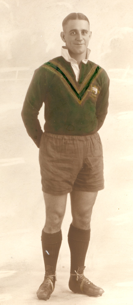 Hector Gee, Rugby League Test representative from Ipswich, 1932