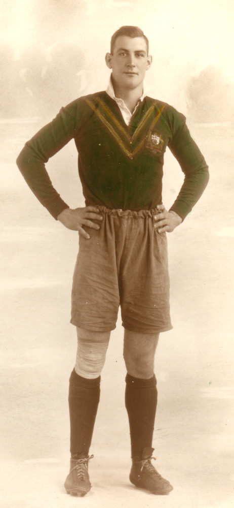 Les Heidke, Rugby League Test representative for Australia, Ipswich, 1932-1938
