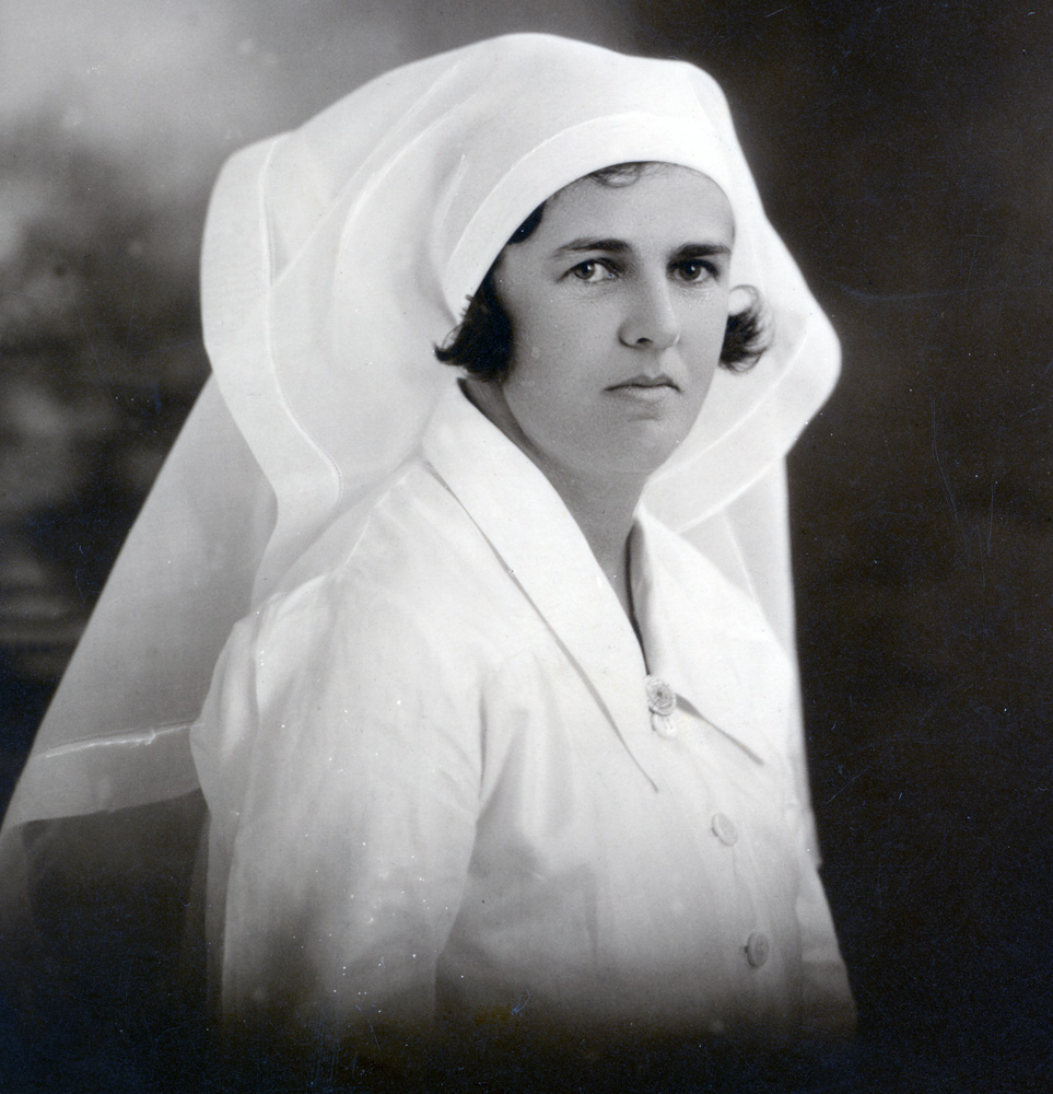 Matron May Cook, Ipswich General Hospital, Ipswich, 1933