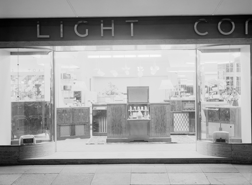 City Electric Light Company showroom, 164 Brisbane Street, Ipswich, 1951