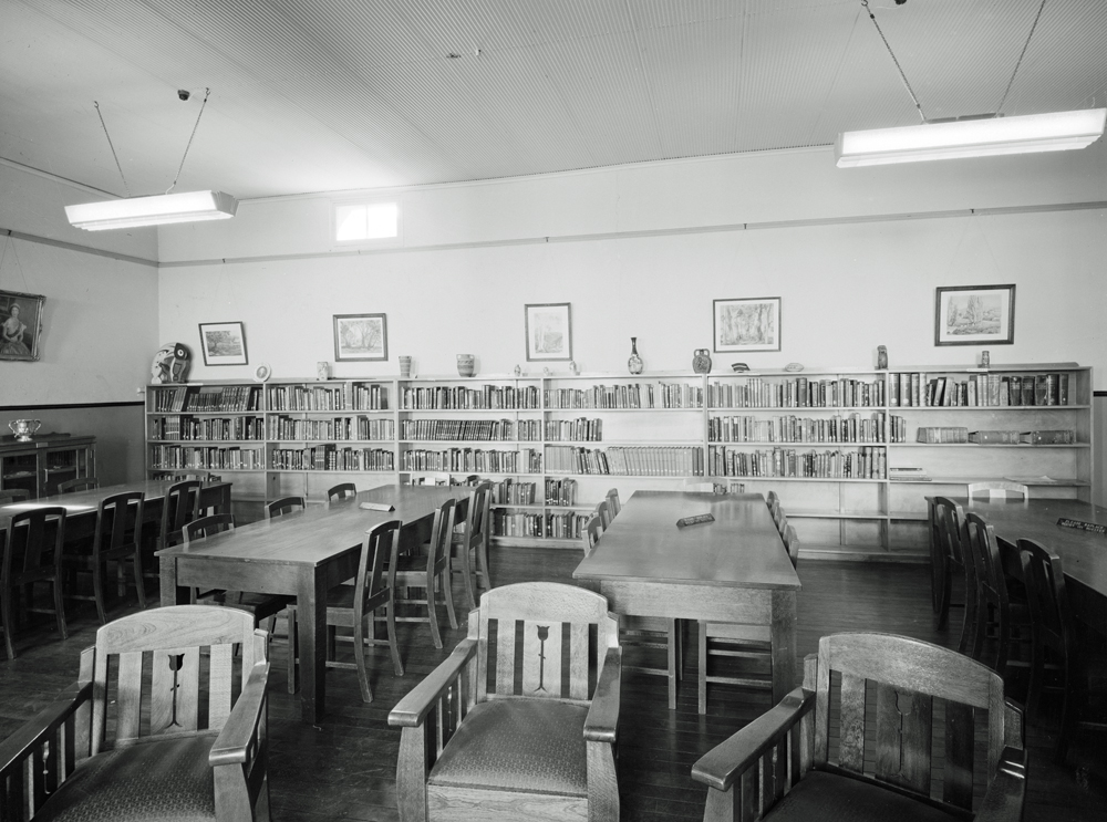 Ipswich Grammar School, War Memorial Library, Ipswich, 1954