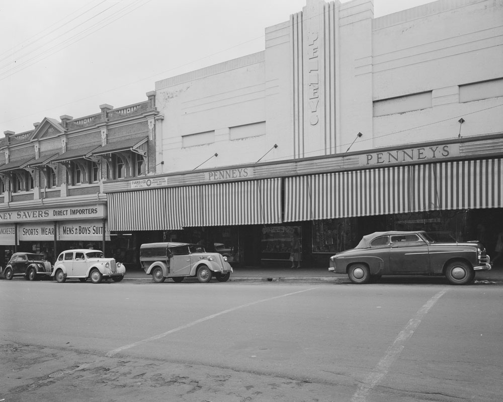 Penney's Department Store, Nicholas Street, Ipswich, 1956