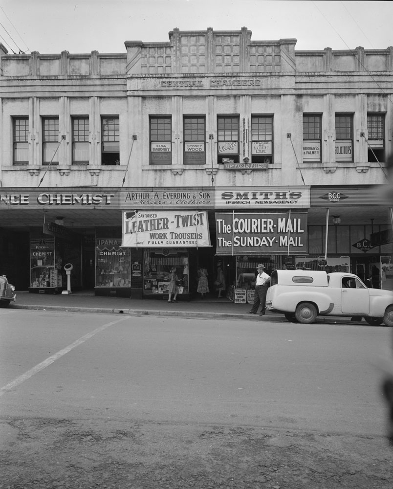 Central Chambers, Nicholas Street, Ipswich, 1956