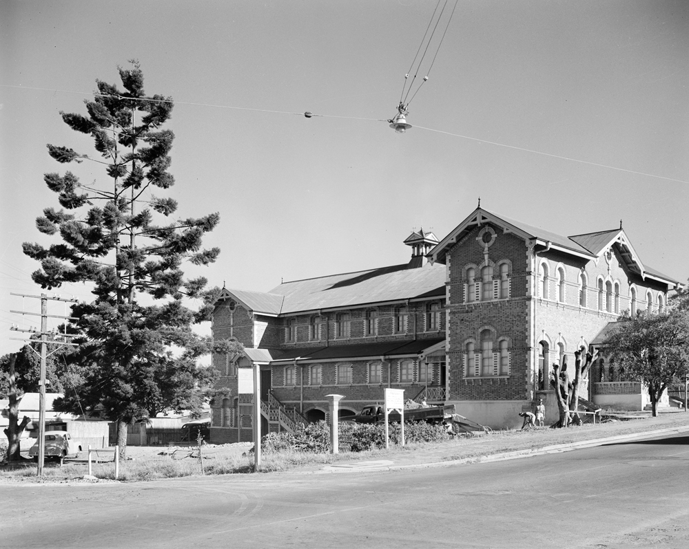 Site Preparations for the new Congregational Church, East Street,  Ipswich, 1956