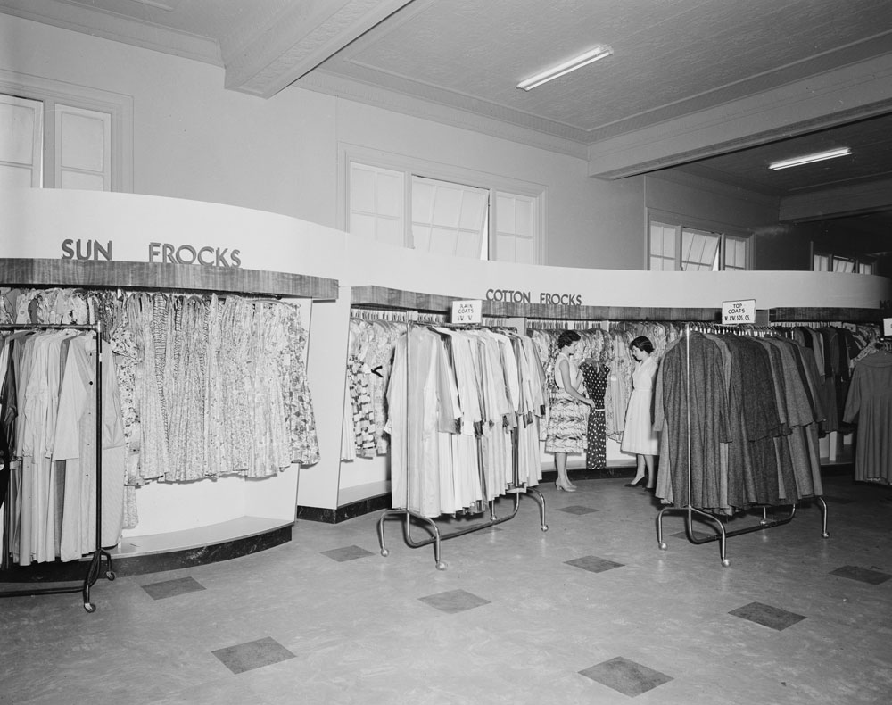 Ladies Wear Department, Cribb &amp; Foote, Brisbane Street, Ipswich, 1957