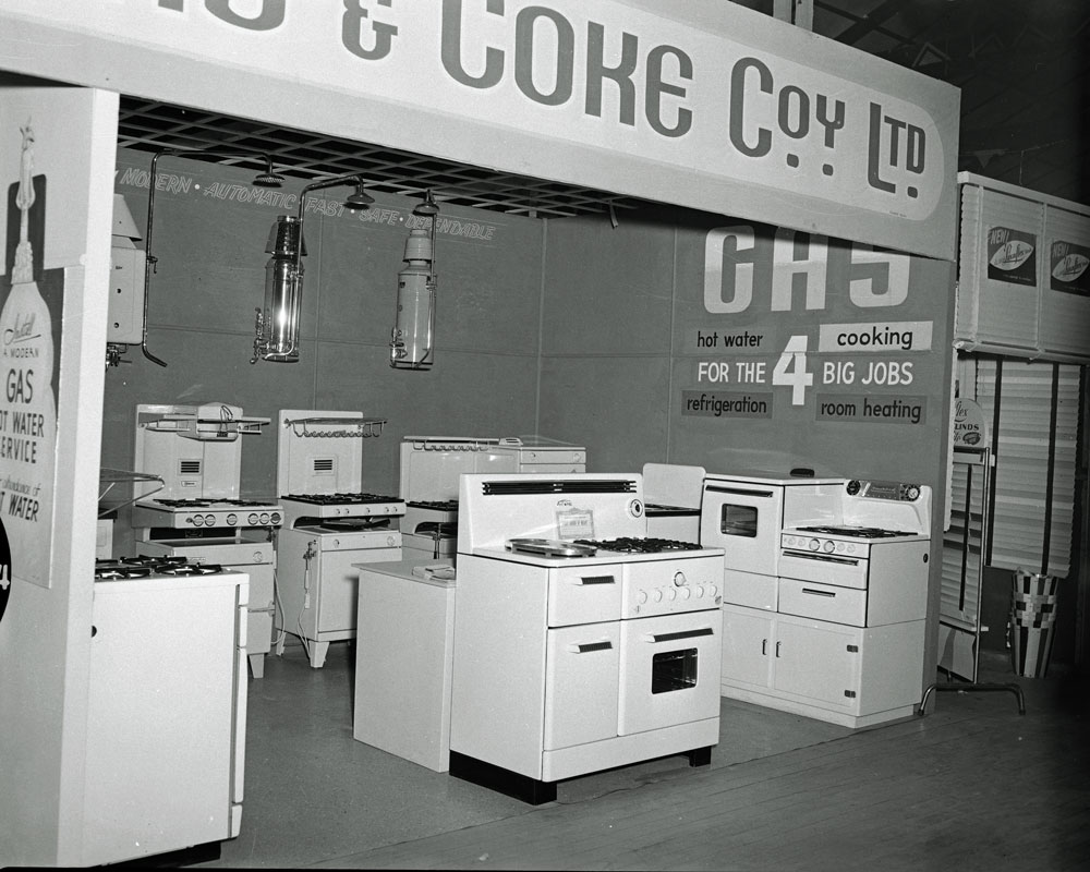 Ipswich Gas &amp; Coke Company Ltd. display at the Ipswich Show, Ipswich, 1957