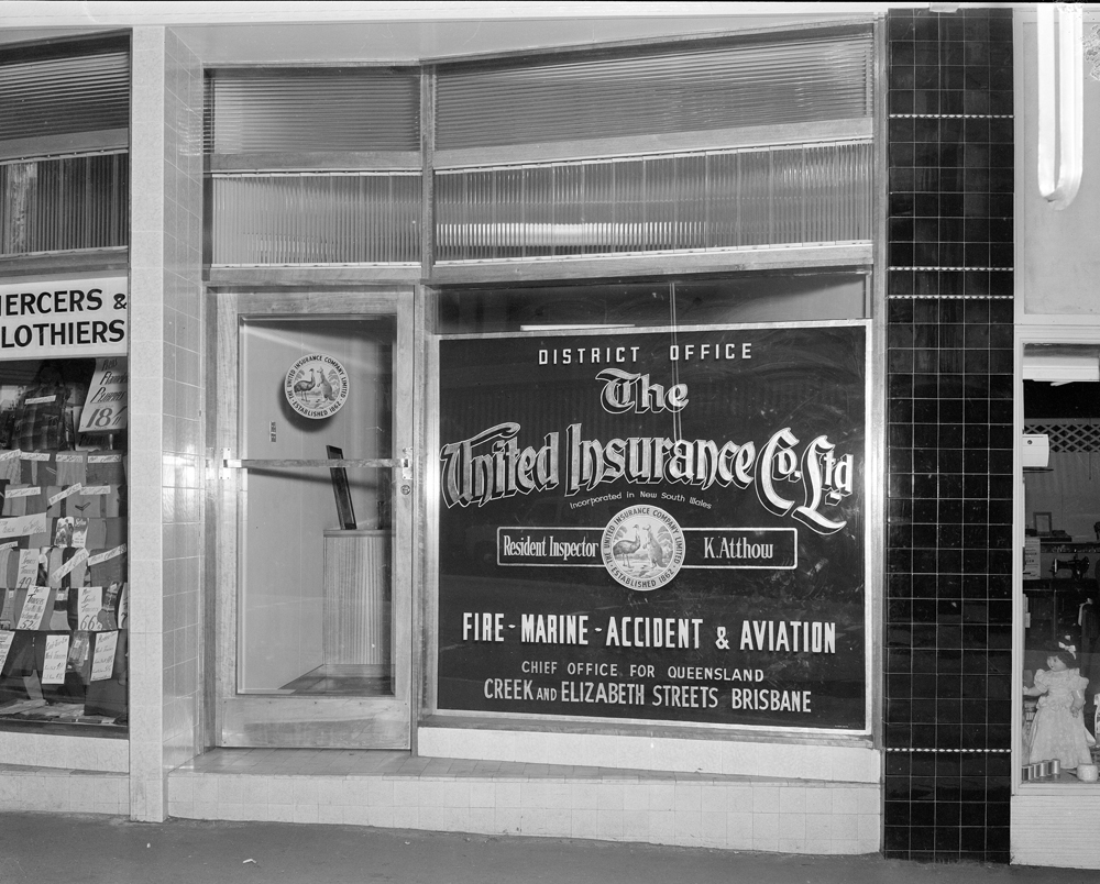 United Insurance Office, Nicholas Street, Ipswich, 1957