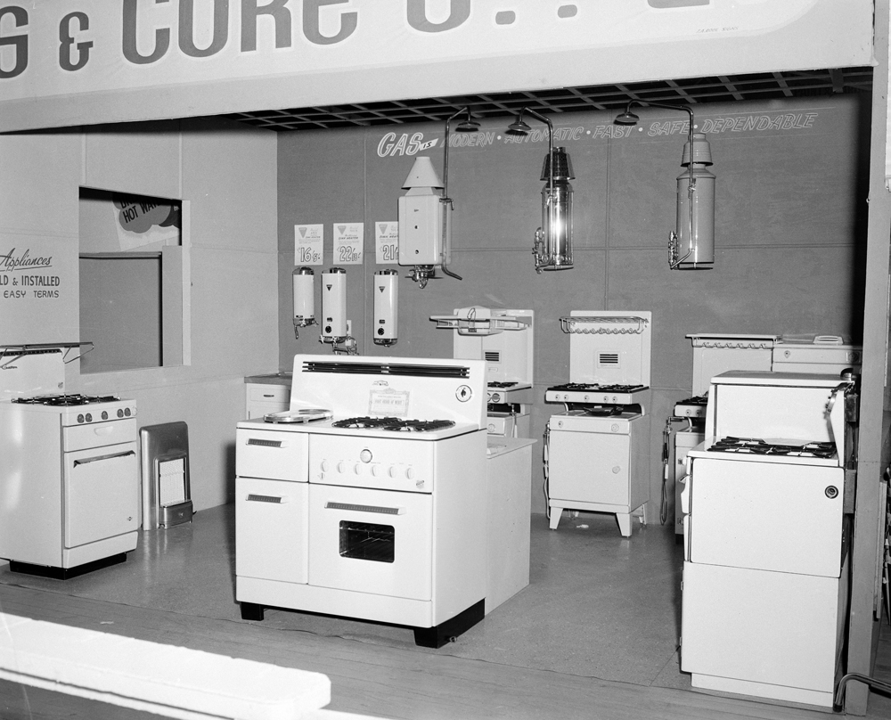 Ipswich Gas &amp; Coke Co. Ltd display at the Ipswich Show, Ipswich, 1957