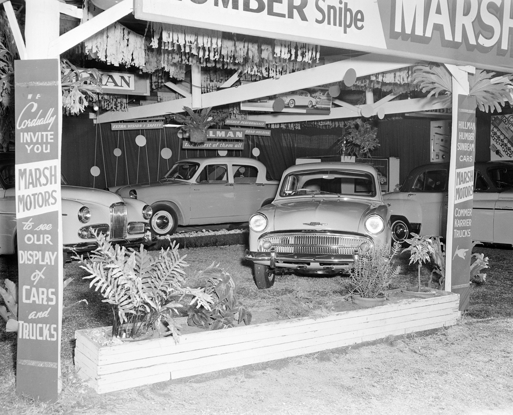 Marsh Motors, Ipswich Show, Ipswich, 1957
