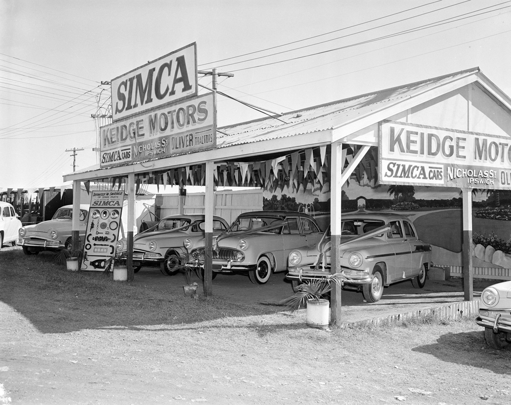 Keidge Motors Display, Ipswich Show, Ipswich, 1957