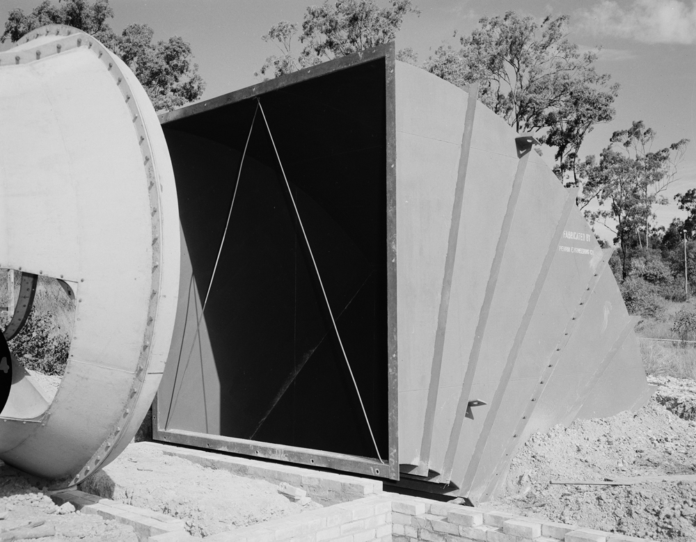Thought to be an air shaft from Box Flat Extended Colliery, Swanbank, Ipswich, 1958